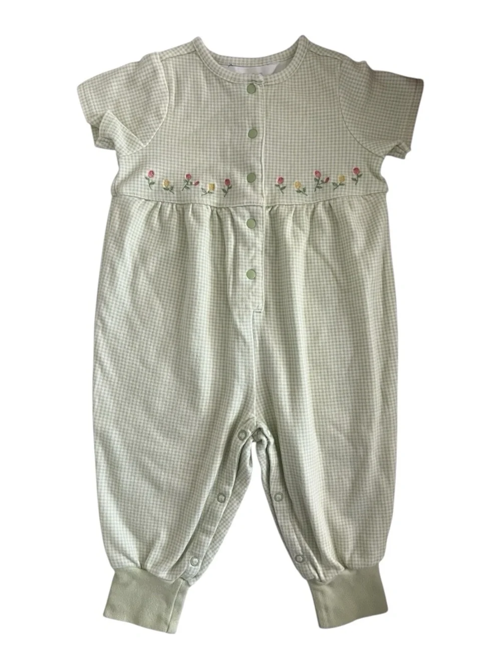 Vintage 90s Y2K Spring Baby Romper